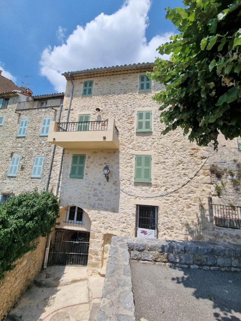 architecte chateauneuf de grasse restauration facade photo 2